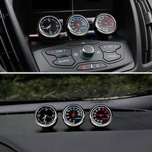 将图片加载到图库查看器,Car Mini Watch Clock Hygrometer Thermometer