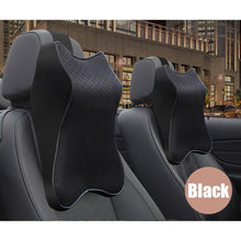 Load image into Gallery viewer, Car Neck Pillow Adjustable Head Restraint 3D Memory Foam Car Neck Support Pillow Neck Pain Relief Auto Headrest Travel Pillow Neck Support Holder Seat Pillow Adjustable Car Neck Pillow Premium Interior Accessories Headrest Support for Driver