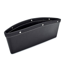 Load image into Gallery viewer, Car Organizer Storage Car Seat Slit Gap Pocket Multifunctional Driver Seat Catcher Cup Holder Car Accessories PU Leather Car Seat Gap Organizer Universal Fit Storage Pockets Adjust Set Car Seat Crevice Storage Box Helps Reduce Distracted Driving