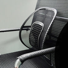 Load image into Gallery viewer, Car Seat Chair Back Cushion Mesh Lumbar Back Brace Car Seat Chair Cushion Massage Back Cushion Pad Support Home Office Lumbar Support Car Mesh Back Support with Massage Beads Ergonomic Designed For Comfort Lower Back Pain Relief