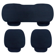 Load image into Gallery viewer, Car Seat Cover Front Rear Flocking Cloth Cushion Non Slide Auto Accessories Universal Seat Protector Mat Pad Keep Warm in Winter Breathable Comfort Car Front Drivers or Passenger Seat Cushion, Universal Auto Interior Seat Bottom Protector Mat