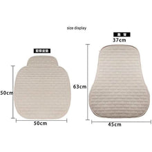 Load image into Gallery viewer, Car Seat Cover Kit Front Flax Seat