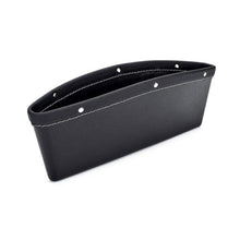 Load image into Gallery viewer, Car Seats Gap Bag Case Storage Bag PU Car Organizer Artificial Leather Pocket Slot Storage Pocket Cup Holder Car Accessories Car Seat Gap Organizer Universal Fit Storage Pockets Adjust Helps Reduce Distracted Driving & Holds Phone Money Cards Keys