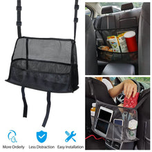 将图片加载到图库查看器,Car Storage Netting Pouch Seat Side Storage Mesh Organizer Bag