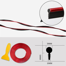 Load image into Gallery viewer, Car Styling Universal Flexible Interior Moulding Trim Strips Car Accessories Decoration Strip Dashboard Universal Car Gap Fillers Automobile Moulding Line Decorative Accessories Edge Sticker Flexible Strip Garnish Accessory with Installing Tool