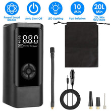 Load image into Gallery viewer, Car Tire Inflator Corded with LED Light