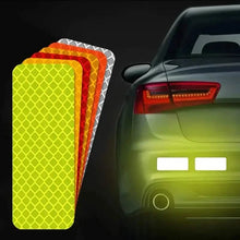 Load image into Gallery viewer, Car Truck Bumper Safety Reflective Warning Strip Stickers