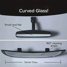 Load image into Gallery viewer, Car Wide Angle Rearview Mirror Curved Interior Large Field Of View Inside Mirror