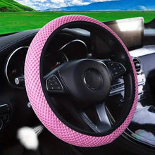 Load image into Gallery viewer, Carbon Fiber Sports Steering Wheel Cover