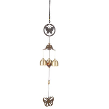 Load image into Gallery viewer, Carillon Outdoor Living Wind Chimes Garden Tubes Bells Copper 3 Bells Living Yard Door Window Hanging Wind Chimes Home Decor Wind Bells for Glory Mother’s Love Gift Garden Backyard Church Hanging Decor