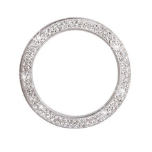 Load image into Gallery viewer, Cars One-Key Engine Start Stop Ignition Push Button Switch Cover Decorative Rhinestone Diamond Crystal Ring Car Parts Push to Start Button Cover Crystal Rhinestone Car Ring Emblem Sticker Bling Accessories for Women