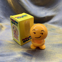 Load image into Gallery viewer, Cartoon Car Ornaments Electroplating Spring Shaking Head Doll Toy Shaking Head Toys Car Ornaments Bobblehead Nod Dolls Cute Cartoon Funny Wobble Head Robot Lovely Car Dashboard Decor Spring Car Decoration Doll Stretchable Toy Deformation