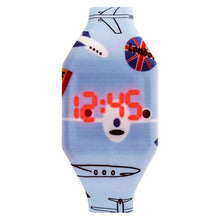 将图片加载到图库查看器,Cartoon Childrens Cute Watches LED Digital Clock Kids Student Dinosaur Digital Sport Watch For Boys Girls Kid Waterproof Electronic Functional Cute Outdoor Kids Watches