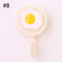 将图片加载到图库查看器,Cartoon Fruit Sticky Hook Multifunctional Punch-free Hook Kitchen Bathroom Wall Hanging Cute Paste Hook Traceless Adhesive Clasp Cute Adhesive Hooks Plastic Hooks for Hanging Cartoon Adhesive Wall Mount Hook for Home Bathroom