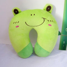 Load image into Gallery viewer, Cartoon Kids U-shaped Pillow Plush Neck Pillow Nap Pillow Lunch Break Pillow Cervical Pillow Travel Pillows Multi-Color Cartoon U Shaped Neck Pillow Comfortable Travel Pillow Inflatable Pillow Neck Pillow Lightweight Soft Pillows Comfortable for Children