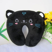 Load image into Gallery viewer, Cartoon Kids U-shaped Pillow Plush Neck Pillow Nap Pillow Lunch Break Pillow Cervical Pillow Travel Pillows Multi-Color Cartoon U Shaped Neck Pillow Comfortable Travel Pillow Inflatable Pillow Neck Pillow Lightweight Soft Pillows Comfortable for Children