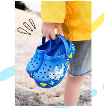 Load image into Gallery viewer, Cartoon Ocean Fashion Children Garden Shoes Boys Summer Slippers High Quality Kids Garden Children Clogs Boys Shoes Slides Sandals Clogs Children Beach Outdoor Walking Slipper