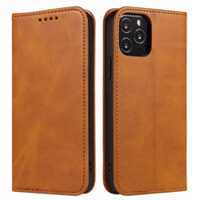 将图片加载到图库查看器,Case for iPhone 12 Pro Max mini Case on for iPhone 11 7 8 Plus X XR XS Luxury Leather Flip Cover PU Leather iPhone Wallet Case Black Kickstand Card Holder Flip Phone Cover