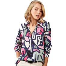 将图片加载到图库查看器,Casual Long Sleeve Button Down Shirts Tops