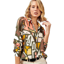 将图片加载到图库查看器,Casual Long Sleeve Button Down Shirts Tops