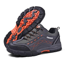 Load image into Gallery viewer, Casual Mens Outdoor Shoes Flat Durable Shoes Autumn Winter Classic Leather Sport Footwear Low Cut Boots Leather Walking Lightweight Breathable Modern Shoes For Walking