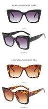 Load image into Gallery viewer, Cat Eye Design For Women Sunglasses Female Personality Big Size Frame Decent Sun Shade Glasses Trending over Size Sunglasses Thick Frame Square Sunglasses for Men Women Retro Sun Glasses UV400 Protection Fashion Trendy Style