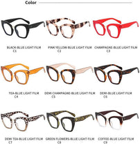 Load image into Gallery viewer, Cat Eyes Anti Blue Light Blocking Glasses Optical Glasses Women Men Computer Glasses Prescription Spectacle Frames Unisex Reduce Eye Strain For Men And Women