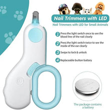 将图片加载到图库查看器,Cat Nail Clipper with LED Light