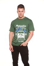 Load image into Gallery viewer, Catch The Waves Men's Bamboo Viscose/Organic Cotton Short Sleeve Graphic T-Shirt