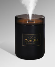 Load image into Gallery viewer, 280ML Ultrasonic Air Humidifier Candle Romantic Soft Light USB Essential Oil Diffuser Car Aroma Mist Maker