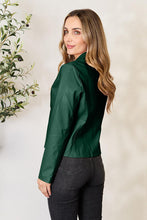 Load image into Gallery viewer, Women Classic Neck Zip-Up Jacket For Everyday Wear Elegant Girls Jacket