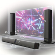 Load image into Gallery viewer, Wireless Soundbar for TV – 2-in-1 Detachable Bluetooth Speaker