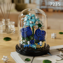 Load image into Gallery viewer, DIY Flower Building Blocks Set - Romantic Proposal Decor, Desktop Ornament & Puzzle Toy, Perfect Birthday Gift Ramadan Mubarak