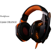 Load image into Gallery viewer, NEW STEVVEX Modern G2000 G9000 Gaming Headsets Big Headphones with Light Mic Stereo Earphones Deep Bass for PC Computer, Laptop and Gaming
