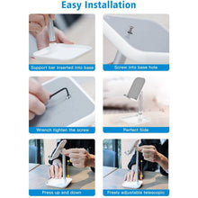 Load image into Gallery viewer, Cell Phone Stand with Anti-Slip Base
