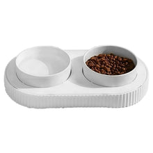 Load image into Gallery viewer, Ceramic Heated Pet Water Bowl Food Warmer