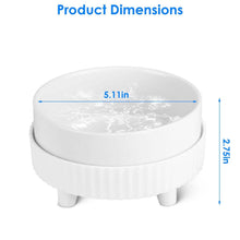 Load image into Gallery viewer, Ceramic Heated Pet Water Bowl Food Warmer