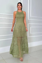 Load image into Gallery viewer, Long Sleeveless Cutout Maxi Dress Chic & Flowy Summer Style Comfortable Dress For Summer