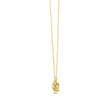 Load image into Gallery viewer, 14k Yellow Gold Panther Head Necklace