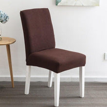 Load image into Gallery viewer, Chair Cover Polyester Fiber Elastic Stool Cover Hotel Restaurant Chair Antifouling Cover Washable Spandex Kitchen Chair Covers for Dining Room Christmas Decoration Holiday Party Protector for Kitchen