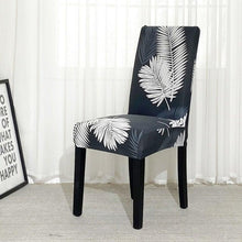Load image into Gallery viewer, Chair Covers For Dining Room Stretch Spandex Removable Washable Anti-dust Seat Slipcover Multicolor Chair covers Chair Covers For Dining Room With Printed Patterns Easy Slip-on Stretchy Dining Room Chair Covers