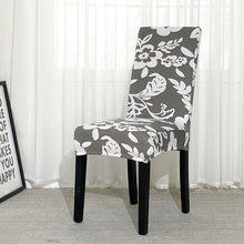 Load image into Gallery viewer, Chair Covers For Dining Room Stretch Spandex Removable Washable Anti-dust Seat Slipcover Multicolor Chair covers Chair Covers For Dining Room With Printed Patterns Easy Slip-on Stretchy Dining Room Chair Covers