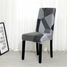 Load image into Gallery viewer, Chair Covers For Dining Room Stretch Spandex Removable Washable Anti-dust Seat Slipcover Multicolor Chair covers Chair Covers For Dining Room With Printed Patterns Easy Slip-on Stretchy Dining Room Chair Covers
