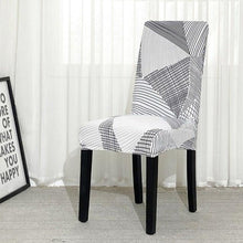 Load image into Gallery viewer, Chair Covers For Dining Room Stretch Spandex Removable Washable Anti-dust Seat Slipcover Multicolor Chair covers Chair Covers For Dining Room With Printed Patterns Easy Slip-on Stretchy Dining Room Chair Covers