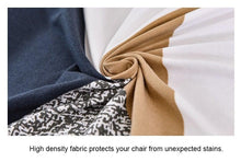 Load image into Gallery viewer, Chair Covers For Dining Room Stretch Spandex Removable Washable Anti-dust Seat Slipcover Multicolor Chair covers Chair Covers For Dining Room With Printed Patterns Easy Slip-on Stretchy Dining Room Chair Covers