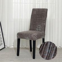 Load image into Gallery viewer, Chair Covers For Dining Room Stretch Spandex Removable Washable Anti-dust Seat Slipcover Multicolor Chair covers Chair Covers For Dining Room With Printed Patterns Easy Slip-on Stretchy Dining Room Chair Covers