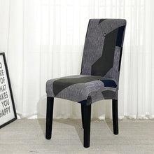 Load image into Gallery viewer, Chair Covers For Dining Room Stretch Spandex Removable Washable Anti-dust Seat Slipcover Multicolor Chair covers Chair Covers For Dining Room With Printed Patterns Easy Slip-on Stretchy Dining Room Chair Covers