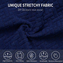 Load image into Gallery viewer, Chair Seat Covers for Dining Room Removable Washable Anti-Dust Seat Protector Removable Dining Seat Cover And Dining Chair Covers Stretch Seat Cushion Slipcover for Dining Room Kitchen Chairs