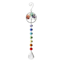 Load image into Gallery viewer, Chandelier Crystals Ball Prism Pendant Maker Sun Catcher Crystal Rainbow Maker Drops Hang for Window Home Decor Car Charms Hanging Wind Chimes Hanging Ornament Garden Decor