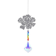 Load image into Gallery viewer, Chandelier Crystals Ball Prism Pendant Maker Sun Catcher Crystal Rainbow Maker Drops Hang for Window Home Decor Car Charms Hanging Wind Chimes Hanging Ornament Garden Decor
